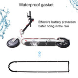 Waterproof Foot Pad for Xiaomi M365 1s Electric Scooter - Black - Side View