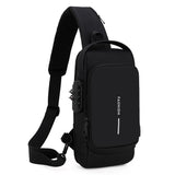 Waterproof Anti Theft Chest Bag For Men - Front View