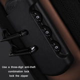 Waterproof Anti Theft Chest Bag For Men - Rear View