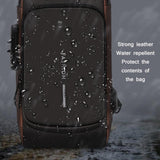 Waterproof Anti Theft Chest Bag For Men - Close-Up Angle
