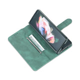 For Samsung Galaxy Z Fold4 5G Horizontal Flip Tpu Phone Case - Blue