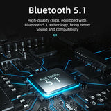 Wireless Hanging Ear Bluetooth Earphone - Business Model - Close-Up Angle