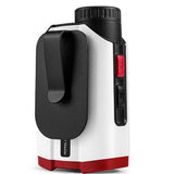 Lightweight Golf Rangefinder with Magnetic Buckle and Belt Clip - Black - 45-Degree Angle
