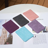 Frosted Card Bag Sticker For Mobile Phones - Dark Purple - Close-Up Angle