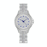 Diamond-Inlaid Women Chain Watch - Elegant Jewelry