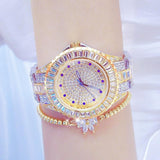 Diamond-Inlaid Women Chain Watch - Elegant Jewelry - Extra Image