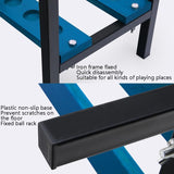 Golf Club Display Stand 18-hole Double-layer Rack 18 Rod Position - Rear View
