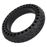 8.5 Electric Scooter Tire for Xiaomi Mijia M365 / M365 Pro - Honeycomb Anti-explosive Rubber - Black - Top-Down View