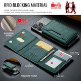 Rfid Card Bag Magsafe Compatible - Black - Top-Down View