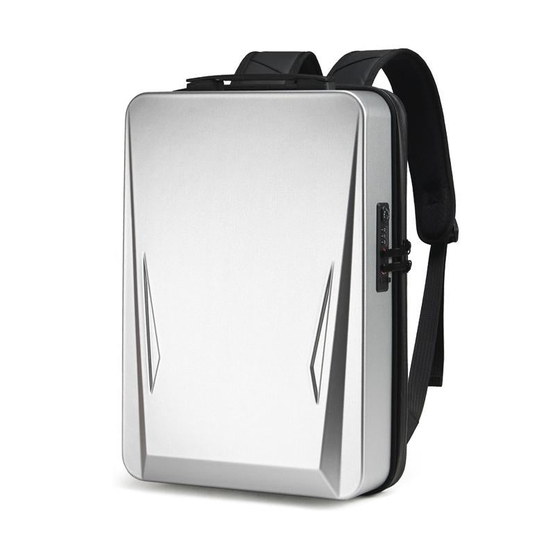 15.6-17.3 Inch Hard Shell Gaming Backpack for Men - Black
