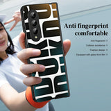 For Samsung Galaxy Z Fold4 5G Foldable Electroplated Phone Case With Hinge - Rose Gold - Close-Up Angle