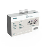 Light Gray Wireless Gamepad for Nintendo Switch - Rear View