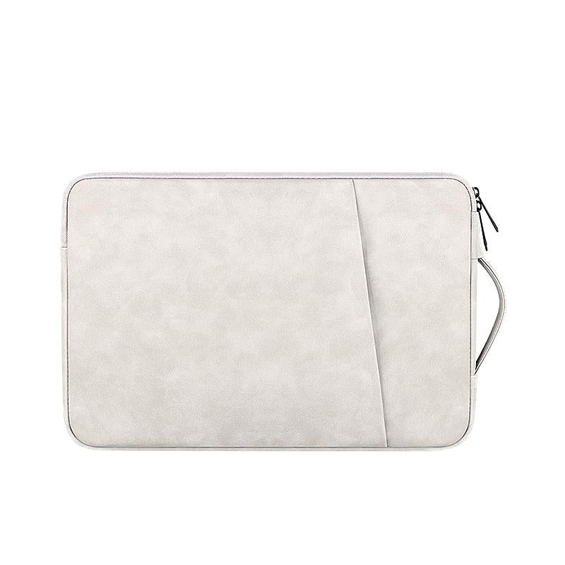 13.3 Inch Sheepskin Notebook Inner Bag - Natural - Deep Space Gray