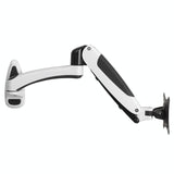 Gas Spring Wall-mounted Monitor Stand - Factory Design - Side View