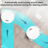 Smart Usb Charging Robot Vacuum for Family Cleaning - Yellow - Close-Up Angle