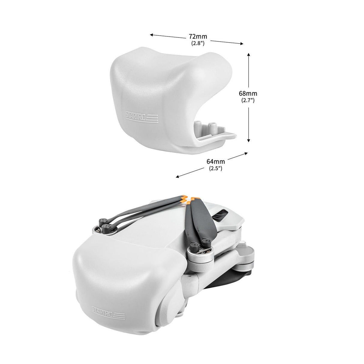 Vision Sensor Sunshade for Dji Mini 3 Pro Lens Caps