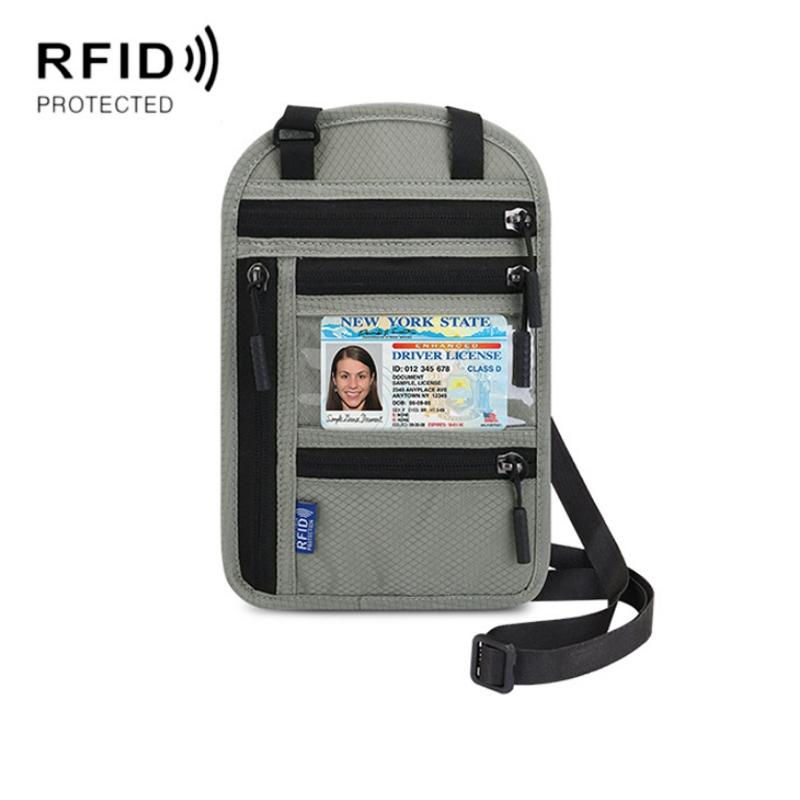 Rfid Passport & Certificate Protection Cover - Black