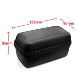 2-pack Bluetooth Speaker Carrying Bag for Marshall Emberton - Black - 45-Degree Angle