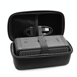 2-pack Bluetooth Speaker Carrying Bag for Marshall Emberton - Black - Low Angle
