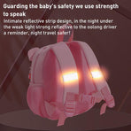 Kids' Cartoon Anti-lost Backpack - Colourful Design - Smart Rabbit