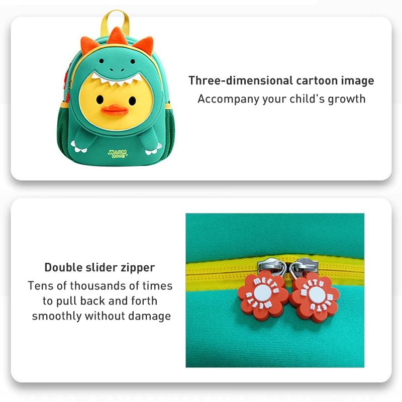 Kids' Cartoon Anti-lost Backpack - Colourful Design - Smart Rabbit