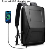 Expandable Business Backpack For Men Black - Side View