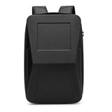 Expandable Business Backpack For Men Black - 45-Degree Angle
