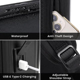 Expandable Business Backpack For Men Black - Extra Image