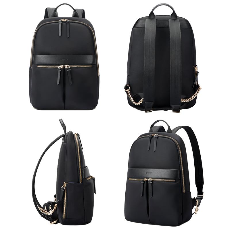 Waterproof 14-inch Laptop Backpack - Lightweight and Casual - Black