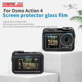 Tempe Glass Lens Protector for Dji Action - 3-in-1 Set - 45-Degree Angle