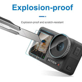 Tempe Glass Lens Protector for Dji Action - 3-in-1 Set