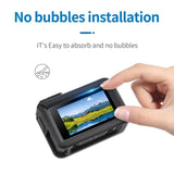 Tempe Glass Lens Protector for Dji Action - 3-in-1 Set - Low Angle