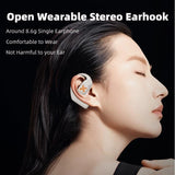 Wireless Earphones with App Control - Ear-mounted - White - 45-Degree Angle