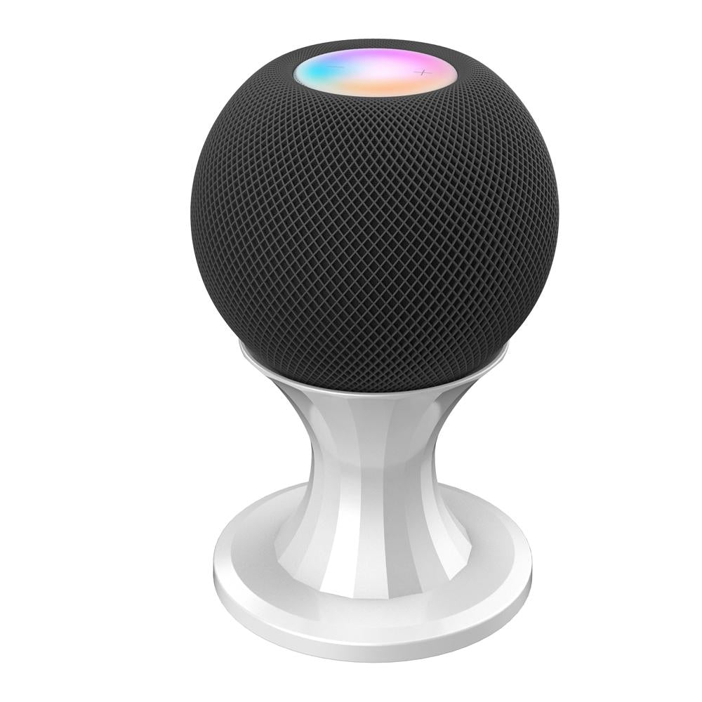 Desktop Speaker Bracket for Apple Home Pod Mini - Silver