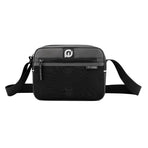 Men Nylon Crossbody Satchel For Outdoor Use - Black