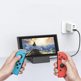 Compact Cooling Stand for Nintendo Switch - Portable - Close-Up Angle
