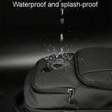 Business Backpack - Waterproof Compact Design - Top-Down View