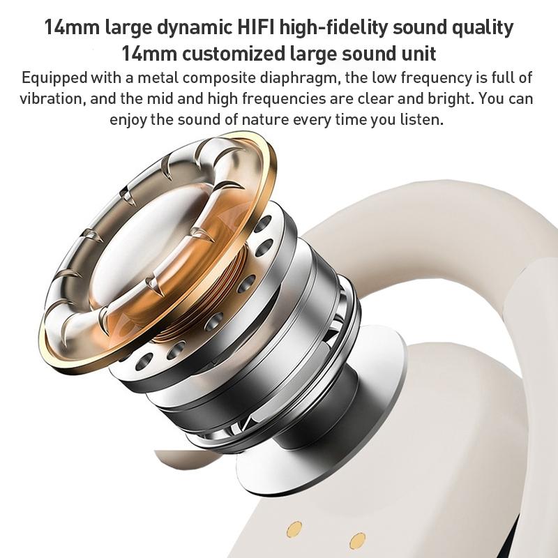 Wireless Bluetooth Earphones with Led Display - Zga Gs08 - Black