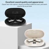 Wireless Bluetooth Earphones with Led Display - Zga Gs08 - Black