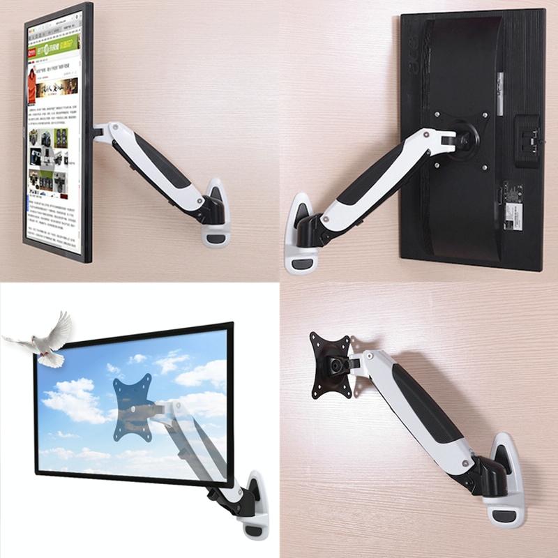 Telescopic Wall-mounted Monitor Stand - Factory Colour