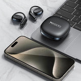 Black Open Wireless Bluetooth Earphones - Ysp18 Ows - Extra Image