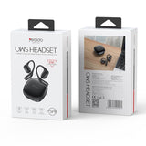 Black Open Wireless Bluetooth Earphones - Ysp18 Ows - Extra Image
