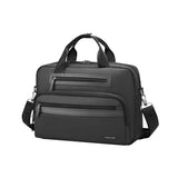 Versatile Men Laptop Briefcase - Black - Extra Image
