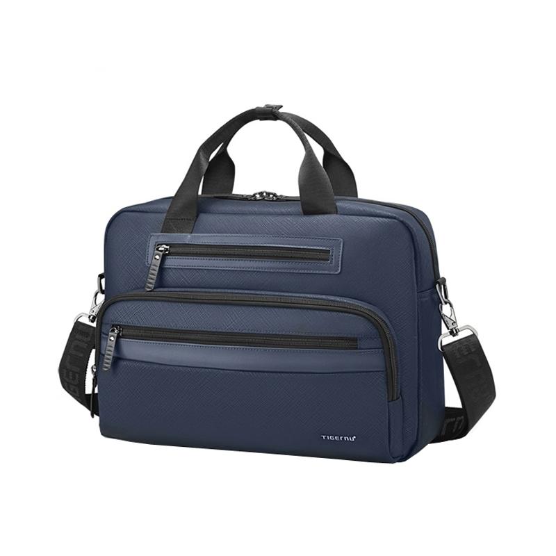 Versatile Men Laptop Briefcase - Black