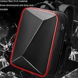 Expandable Usb Laptop Backpack for Business Travel - Black
