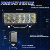 14W 9 - 30V 6 Inch Long Waterproof Car Work Headlight With Wire Set - Extra Image