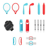 18-in-1 Sports Set with Lightsaber Golf Racket and Grip - Front View