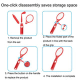 18-in-1 Sports Set with Lightsaber Golf Racket and Grip - Extra Image