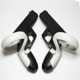 Pair of Durable Vr Controller Handles for Meta Quest 2 - 45-Degree Angle