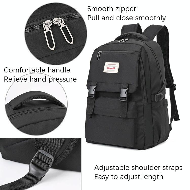 Convenient Large Bag for Easy Transport - no Code - Black